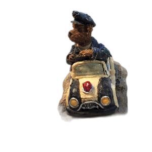 Boyds Town Village Mikey Meter Reader, The Shepard, The Donkey 3 in the Set